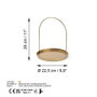 Aberto Design Kos-B - Gold
